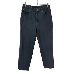 RALPH LAUREN Lauren Jeans Co Women's Straight Jeans High Rise Black Size 6